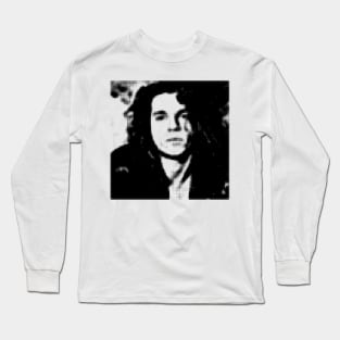 Michael Hutchence / Minimalist Graphic Artwork Design Long Sleeve T-Shirt